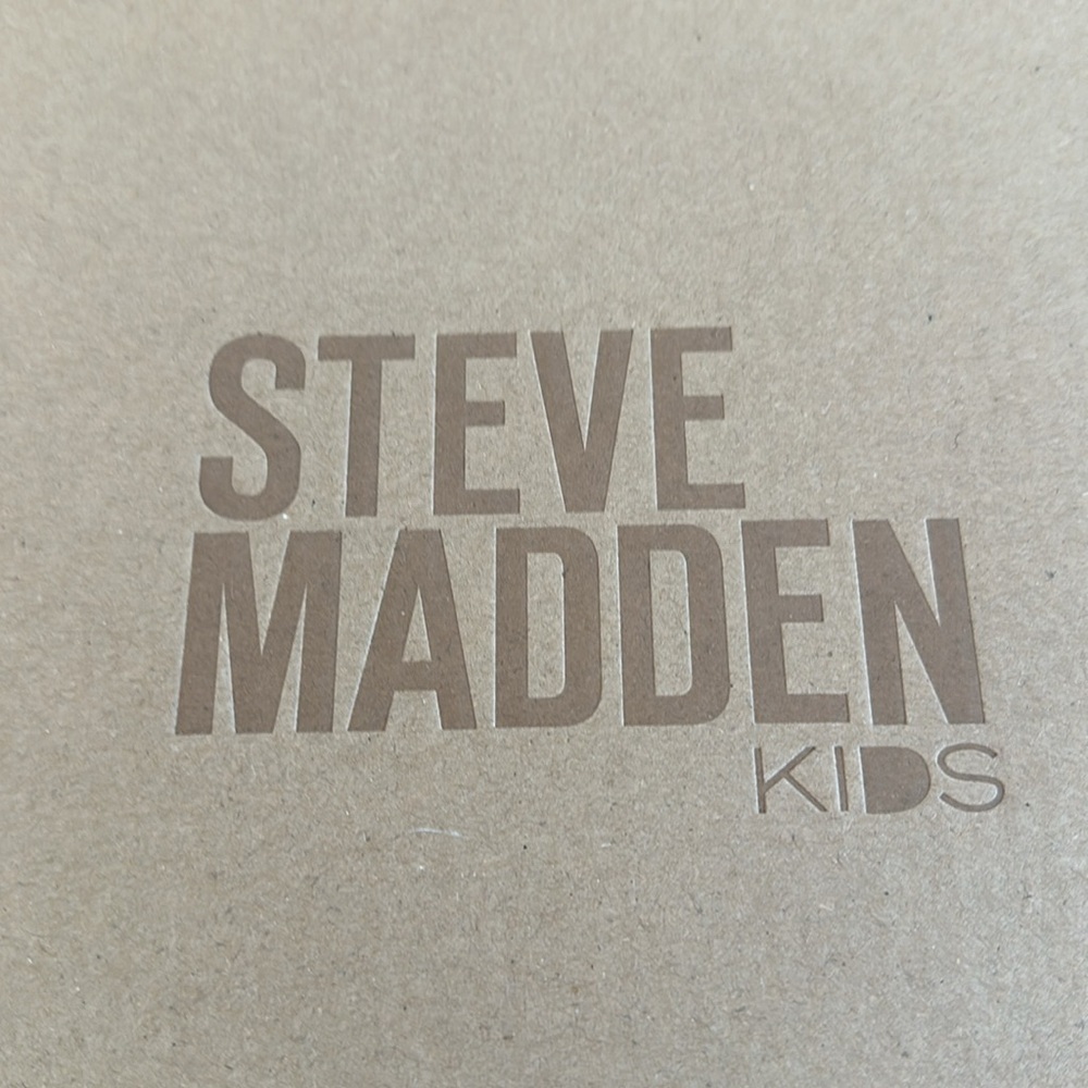 Steve Madden silver Rhinestone Wedge Kids Shoes size 4 - Picture 8 of 11